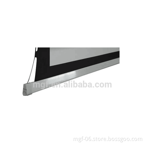 120 inch 1080P False ceiling tension projector screen for cinema movie
